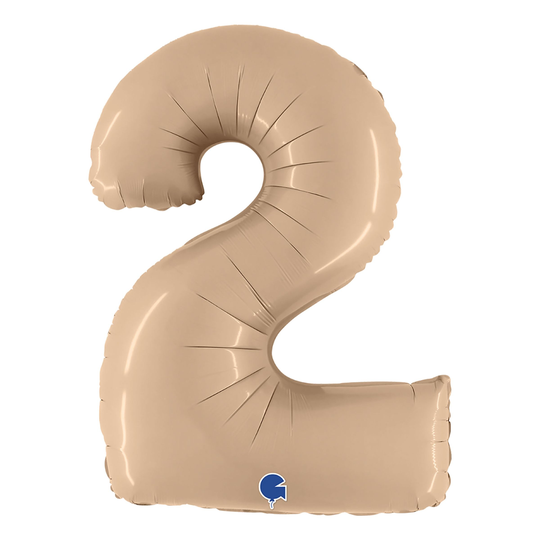 Numeroilmapallo Satin Nude - Numero 2