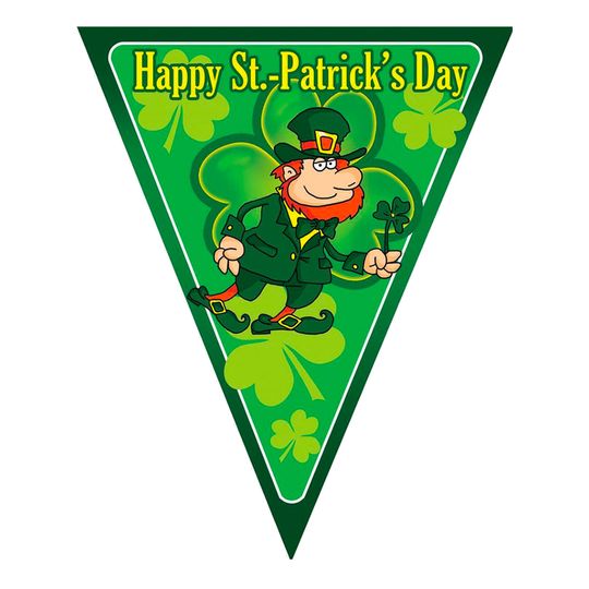Lippuviirinauha Happy St Patricks Day - 5 metriä