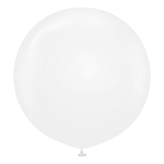 Lateksi-ilmapallot Professional Suuret Crystal Transparent - 10-pakkaus