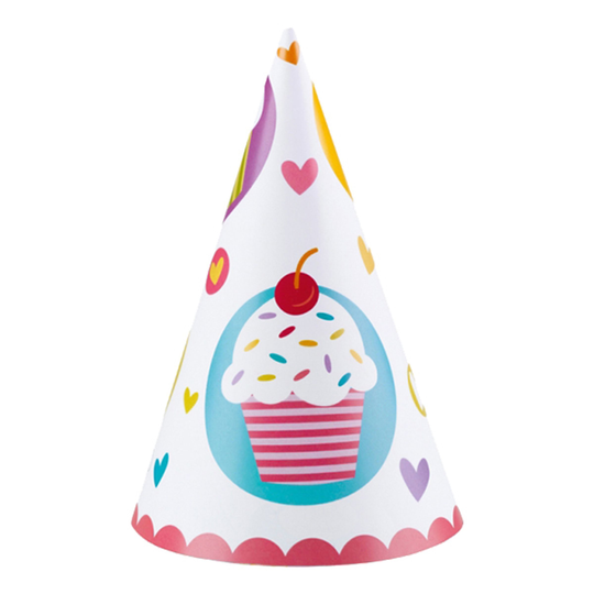 Juhlahatut Cupcake - 6-pakkaus