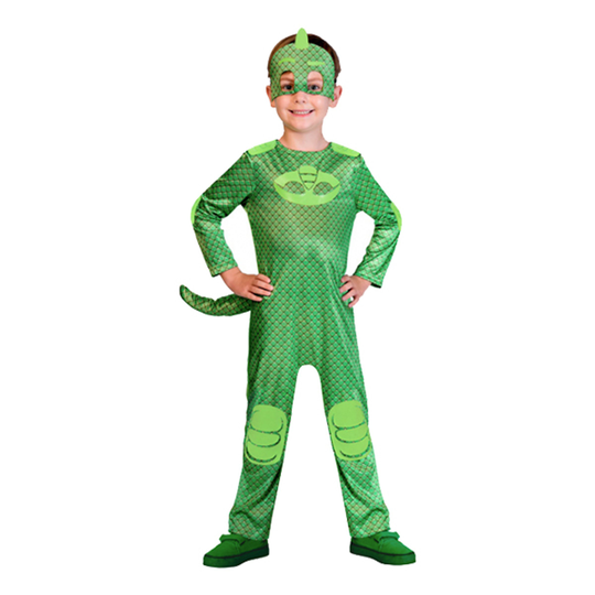 Pyjamasankarit Gekko Lasten Naamiaisasu - X-Small