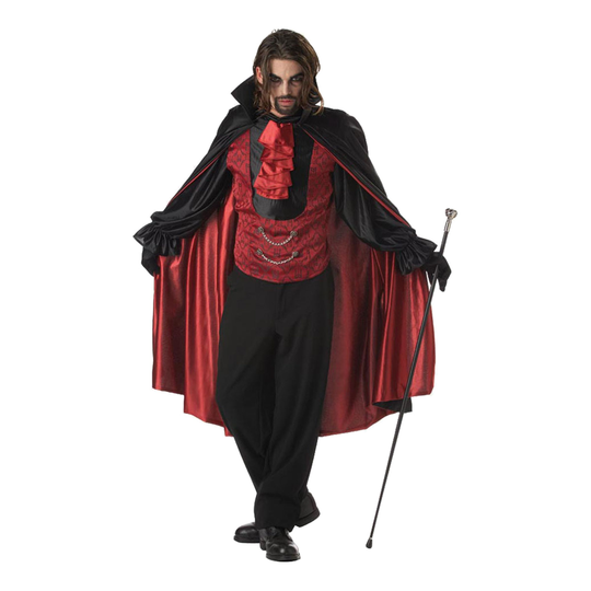 Verenhimoinen Vampyyri Naamiaisasu - Medium