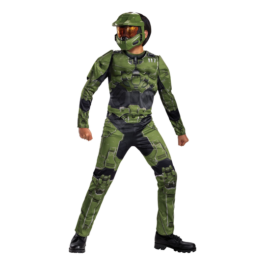 Halo Master Chief Lasten Naamiaisasu - Medium