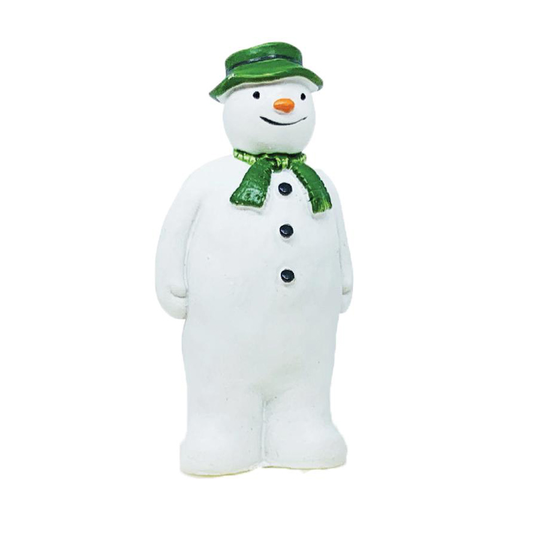 Kakkukoriste/Miniatyyri, Lumiukko Snowman, 6,5cm