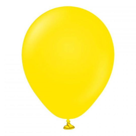 Lateksi-ilmapallot Professional Mini Yellow - 25-pakkaus