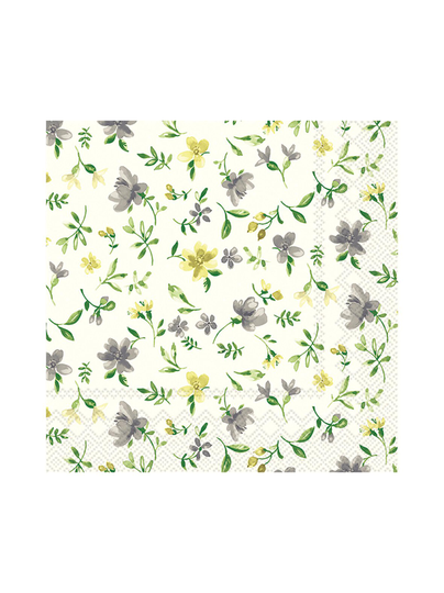 Fleurs-servetti, 25 x 25 cm