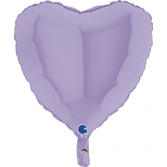 Sydän Foliopallo, Violetti, 46cm