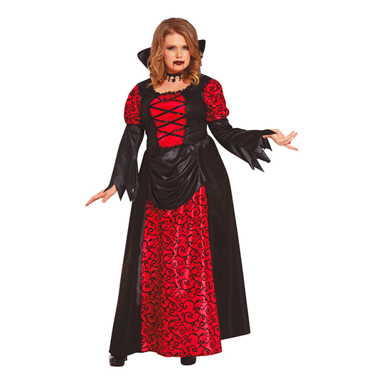 Vampyyri Plus-size Naamiaisasu - Plus-size