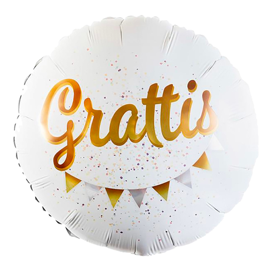 Folioilmapallo Grattis