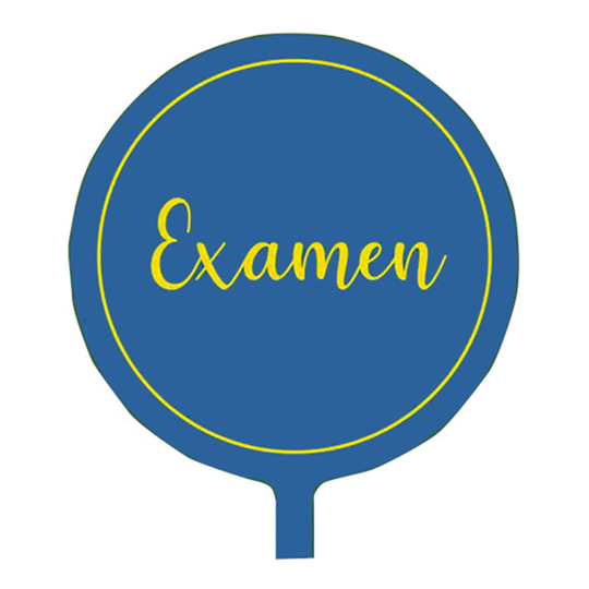 Folioilmapallo Examen Sininen/Keltainen