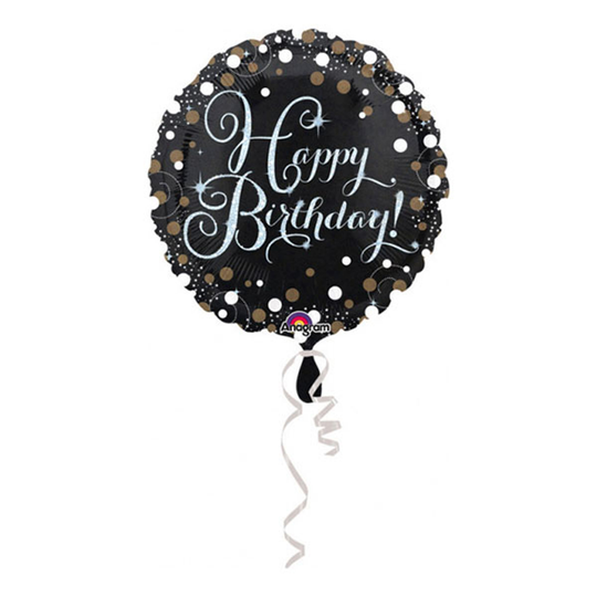Folioilmapallo Happy Birthday Glitter