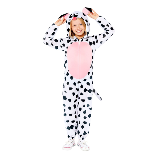 Dalmatialaiset Onesie Lasten Naamiaisasu - X-Small