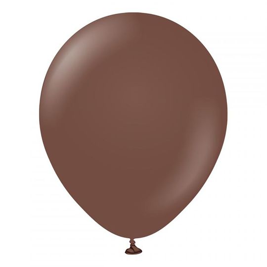 Lateksi-ilmapallot Professional Chocolate Brown - 100-pakkaus