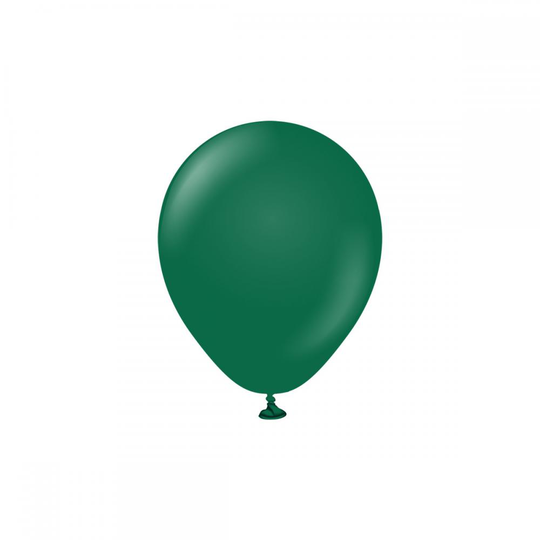 Ilmapallot - Dark Green, 13cm, 25kpl