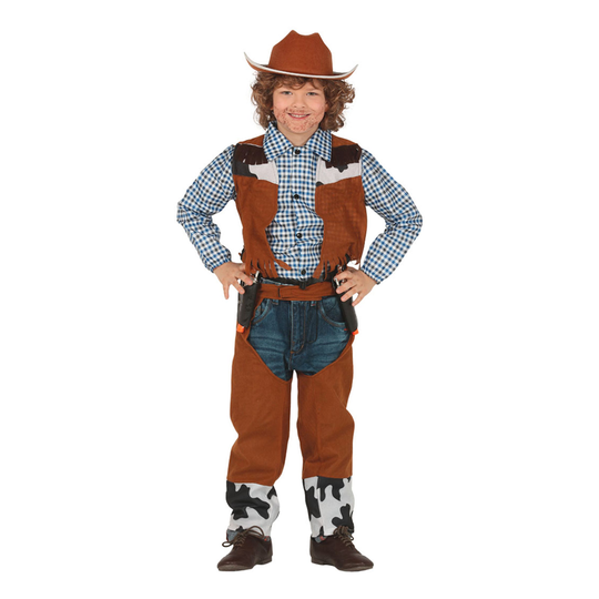 Cowboy Klassinen Lasten Naamiaisasu - X-Small