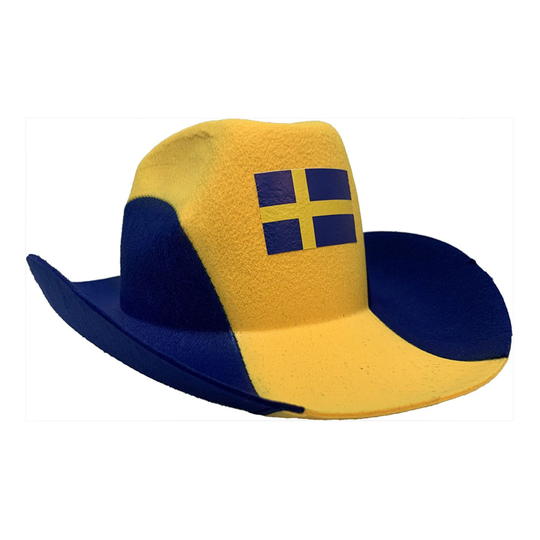 Cowboyhattu Ruotsi - One size