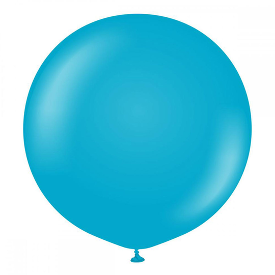 Lateksi-ilmapallot Professional Jättimäiset Blue Glass - 2-pakkaus
