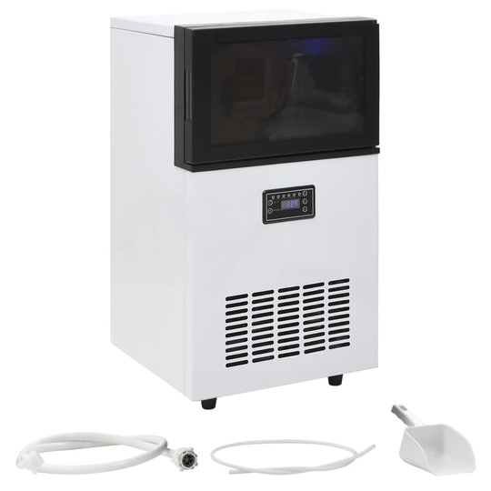 vidaXL Jääpalakone 420 W 45 kg / 24 h musta