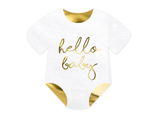 Lautasliinat, Body, Hello Baby, 20kpl