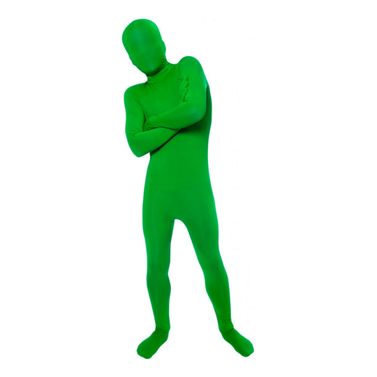 Morphsuit Vihreä Lasten Naamiaisasu - Small