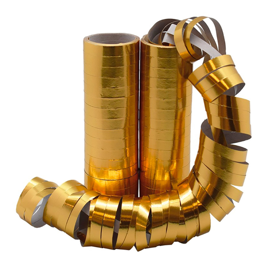 Serpentiinit Kulta Metallic - 2-pakkaus