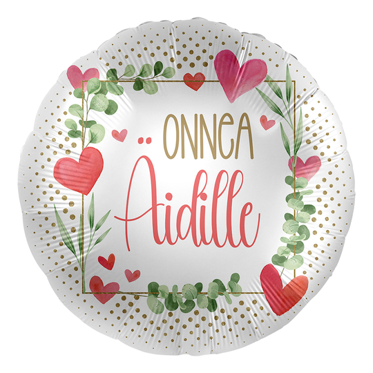 Folioilmapallo Onnea Äidille