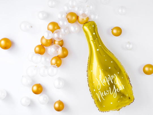 Foliopallo, Pullo, Happy New Year