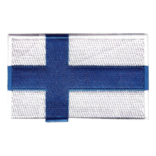 Kangasmerkki Suomen Lippu - Suuri