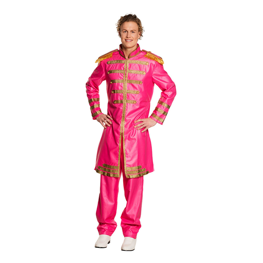Pinkki Sergeant Pop Naamiaisasu - Medium
