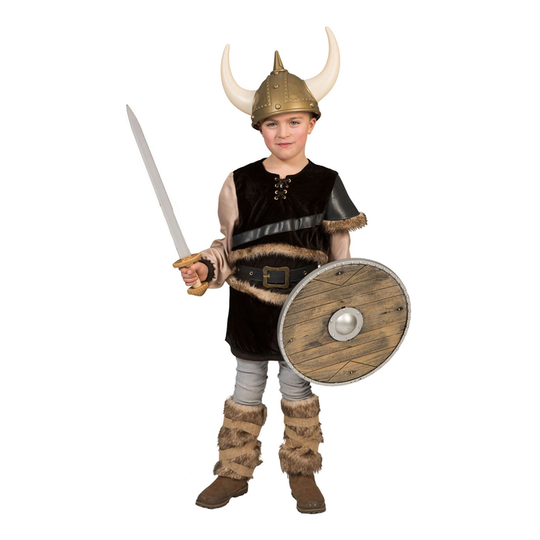 Viking Ragnon Lasten Naamiaisasu - Small