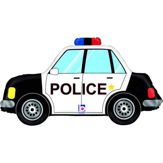 Foliopallo - Poliisiauto, 86cm
