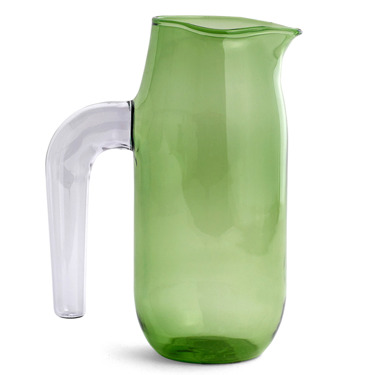 HAY Jug lasikannu large, 1,2 litraa, vihreä