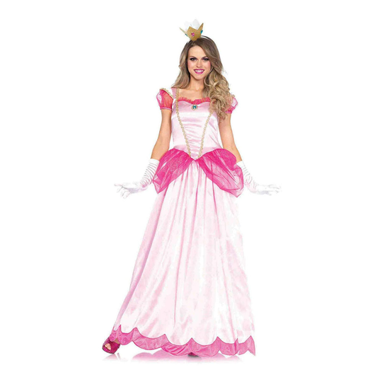 Peachy Pink Prinsessa Naamiaisasu - Medium