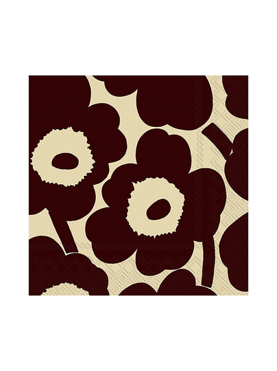 Unikko-servetti, 33 cm, 20 kpl