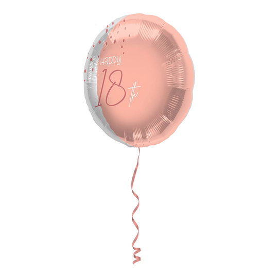 Folioilmapallo Happy 18th Lush Blush