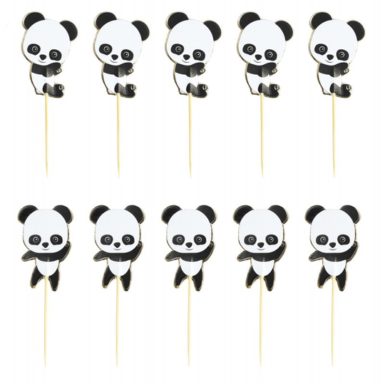 Cocktailtikut, Panda, 10kpl