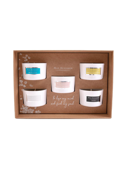 Mini gift set -tuoksukynttiläpakkaus 5-osainen