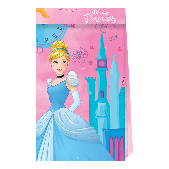 Juhlapussit Disney-prinsessat - 4-pakkaus