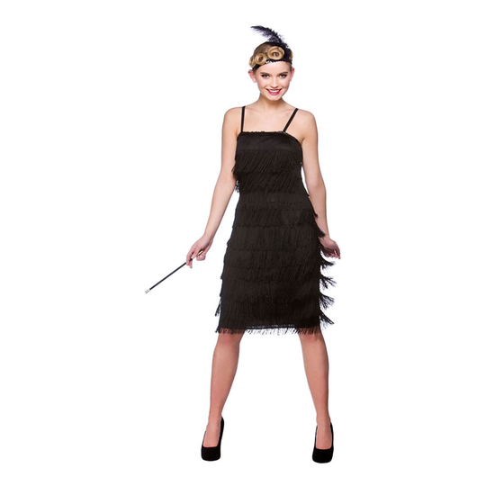 Jazzy Flapper Naamiaisasu - Medium