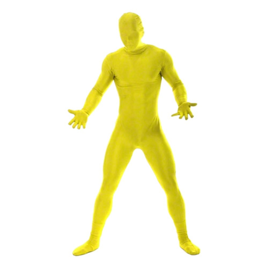 Morphsuit Keltainen Naamiaisasu - XX-Large
