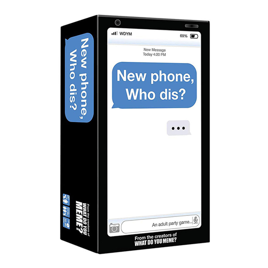 New Phone Who Dis Juhlapeli