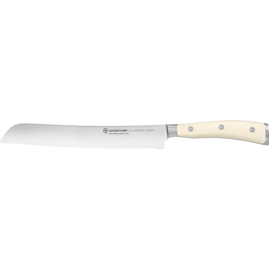 Wüsthof Classic Ikon -leipäveitsi, valkoinen, 20 cm