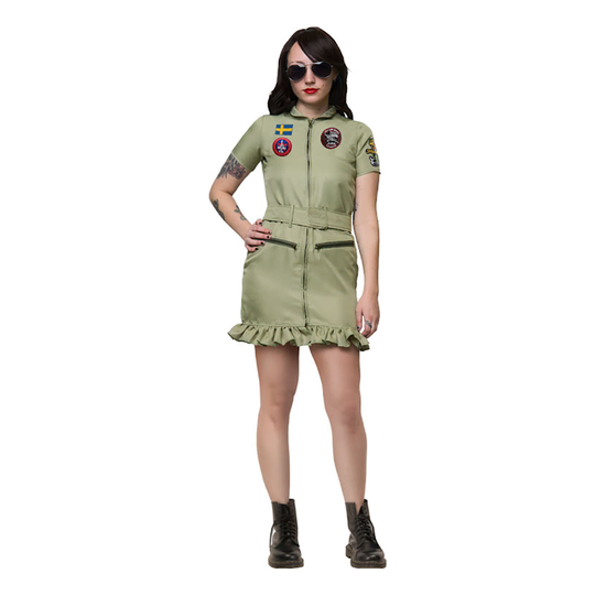 Soma Top Gun Jumpsuit Naamiaisasu - One size