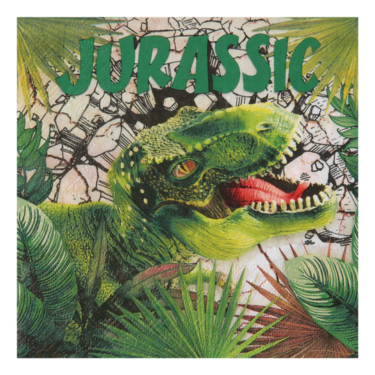 Lautasliinat Dinosaurus - 10-pakkaus