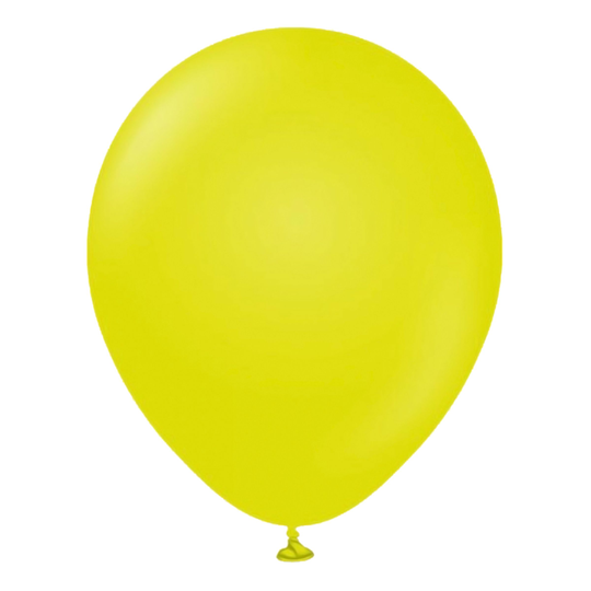 Lateksi-ilmapallot Professional Lime Green - 100-pakkaus