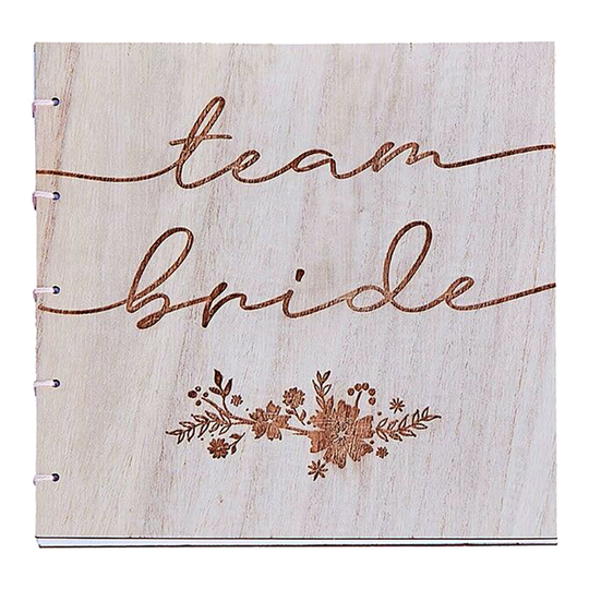 Vieraskirja Team Bride Boho