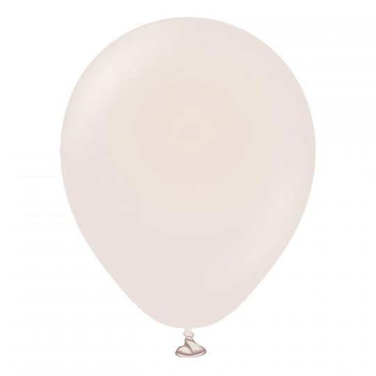 Lateksi-ilmapallot Professional Mini White Sand - 25-pakkaus