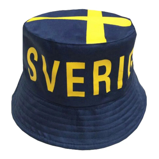 Aurinkohattu Ruotsi Sininen - One size