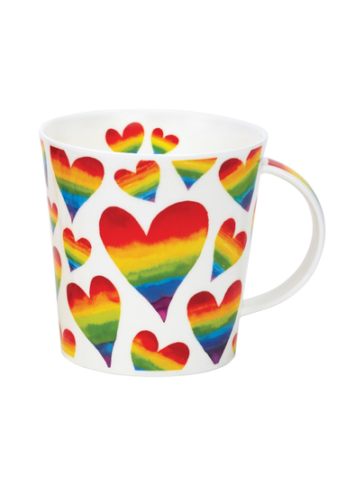 Cairngorm rainbow hearts -muki