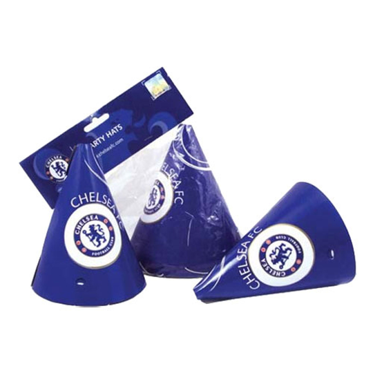 Chelsea Partyhatut - 8-pakkaus